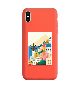 Turuncu Lansman Telefon Kılıfı Iphone XS