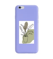 Lila Lansman Telefon Kılıfı Iphone 6
