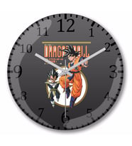 Adventures Dragon Ball  Duvar Saati Bombeli Gercek Cam