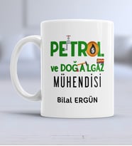 Petrol ve Doğalgaz Mühendisi Kupa Bardak