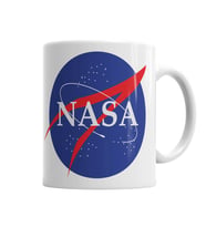 Nasa Logosu Kupa Bardak Porselen
