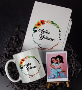 Kişiye Özel Defter Kalem Kupa Ve Fotoğraflık Seti 85982