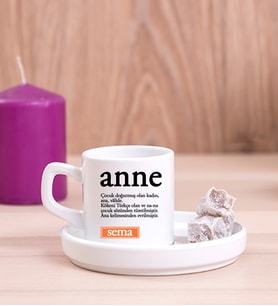 Anne Kelime Anlamı Concept Türk Kahvesi Fincanı
