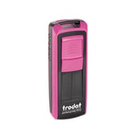 TRODAT CEP  KAŞE 9511 - PEMBE  MAKİNE - MAVİ MÜREKKEP