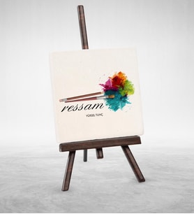 BK Gift Kişiye Özel Mesleki Ressam Şovaleli Doğal Taş