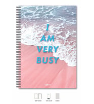 A4 Defter Kareli 200 syf Busy Energy