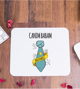 Babalar Günü Hediyesi İsme Özel Mouse Pad