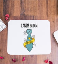Babalar Günü Hediyesi İsme Özel Mouse Pad