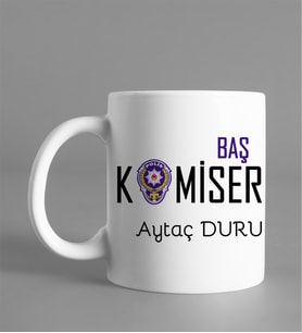 Kişiye Özel Baş Komiser Kupası