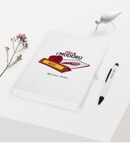 BK Gift Kişiye Özel Okul Müdürü Temalı Beyaz Defter Kalem Hediye Seti - 1