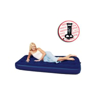 Bestway 67000 Tek Kişilik Şişme Yatak + Pompa 185X76X22 cm BW120
