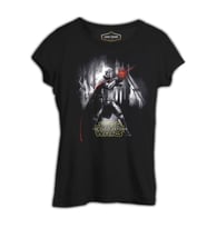 Star Wars - The Force Awakens 3 Siyah Bayan Tshirt