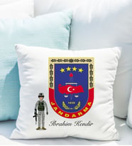 Kişiye Özel Jandarma Yastığı