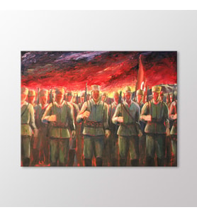 Arty Tablo Piyadeler Tablo (Karışık)