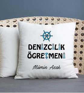 Denizcilik Öğretmeni Yastık
