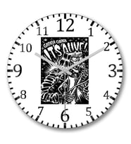 Ramones Duvar Saati Bombeli  Gercek  Cam