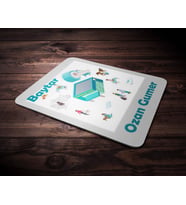 Kişiye Özel Baytar Tasarımlı Mouse Pad (Renksiz)