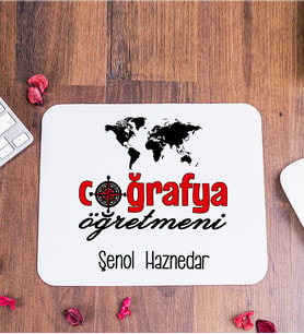 Coğrafya Öğretmeni Mouse Pad