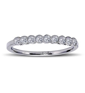 Lova 0,27 Karat Pırlanta Yarımtur Yüzük - 1060097