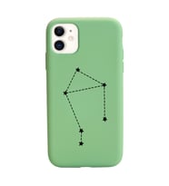 Terazi Burcu (Libra) Yıldız Haritası Tasarımlı Kılıf iPhone 11 
