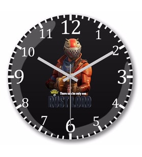 Fortnite Rust Lord Duvar Saati Bombeli Gercek Cam