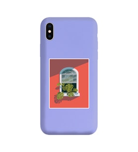 Mor Lansman Kılıf iPhone XS