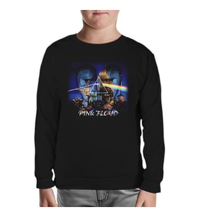 Pink Floyd - Above the Light Siyah Çocuk Sweatshirt