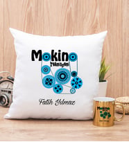 Makine Teknisyeni Yastık ve Gold Kupa Bardak