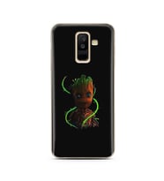 Baby Groot Tasarım Süper Şeffaf Silikon Telefon Kılıfı Samsung A6 Plus