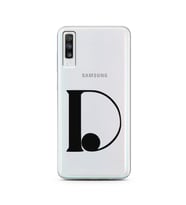 Samsung A70 Harf Tasarımlı Telefon Kılıfı D-Harfi 