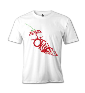 Red Hot Chilli Peppers - The Pepper Beyaz Erkek Tshirt