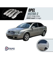 Opel Vectra C Krom Kapı Kolu 4 Kapı 2002-2009  P. Çelik