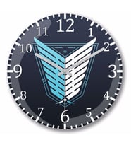 Attack On Titan  Wings of Freedom  Duvar Saati Bombeli Gercek Cam