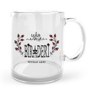 BK Gift Kişiye Özel Yılın En İyi Biraderi Cam Kupa Bardak