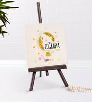 BK Gift Kişiye Özel Coğrafya Öğretmeni Şovaleli Doğal Taş-3 (Beyaz)