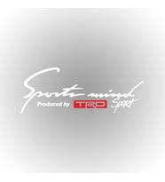 Toyota TRD Sports Mind Oto Sticker Araba Yapıştırma
