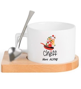 Cheff  FİNCAN Seti (Beyaz)