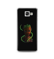Baby Groot Tasarım Süper Şeffaf Silikon Telefon Kılıfı Samsung A3 (2016)