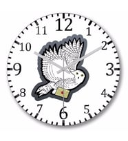 Harry Potter Mail Time Duvar Saati Bombeli Gercek Cam