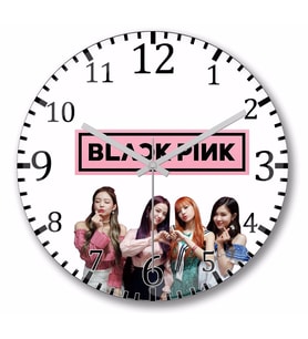 Blackpink   Duvar   Saati Bombeli Gercek Cam