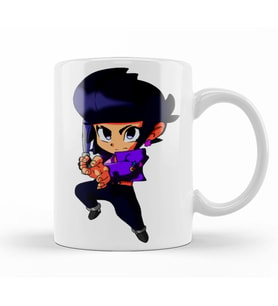 Brawl Stars Bibi And Bull   Kupa Bardak Porselen