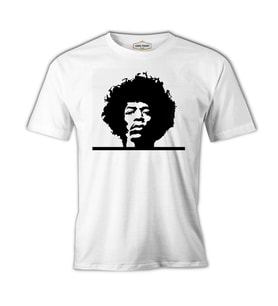 Jimi Hendrix - Tab Beyaz Erkek Tshirt