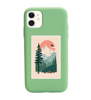 Yeşil Lansman Telefon Kılıfı Iphone 11
