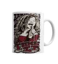 Piece Of My Heart Janis Joplin Kupa Bardak Porselen