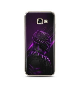 Black Panter Tasarım Süper Şeffaf Silikon Telefon Kılıfı Samsung A5 (2017)