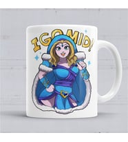 Dota 2 World Of Warcraft Crystal Maiden Kupa Bardak  Porselen