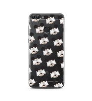 Mickey Tasarımlı Süper Şeffaf Silikon Telefon Kılıfı Huawei P Smart 