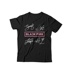 Blackpink Çocuk Siyah Tişört