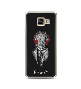 Einstein Tasarım Süper Şeffaf Silikon Telefon Kılıfı Samsung A3 (2017)