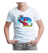 Genzo Wakabayashi - W Beyaz Çocuk Tshirt